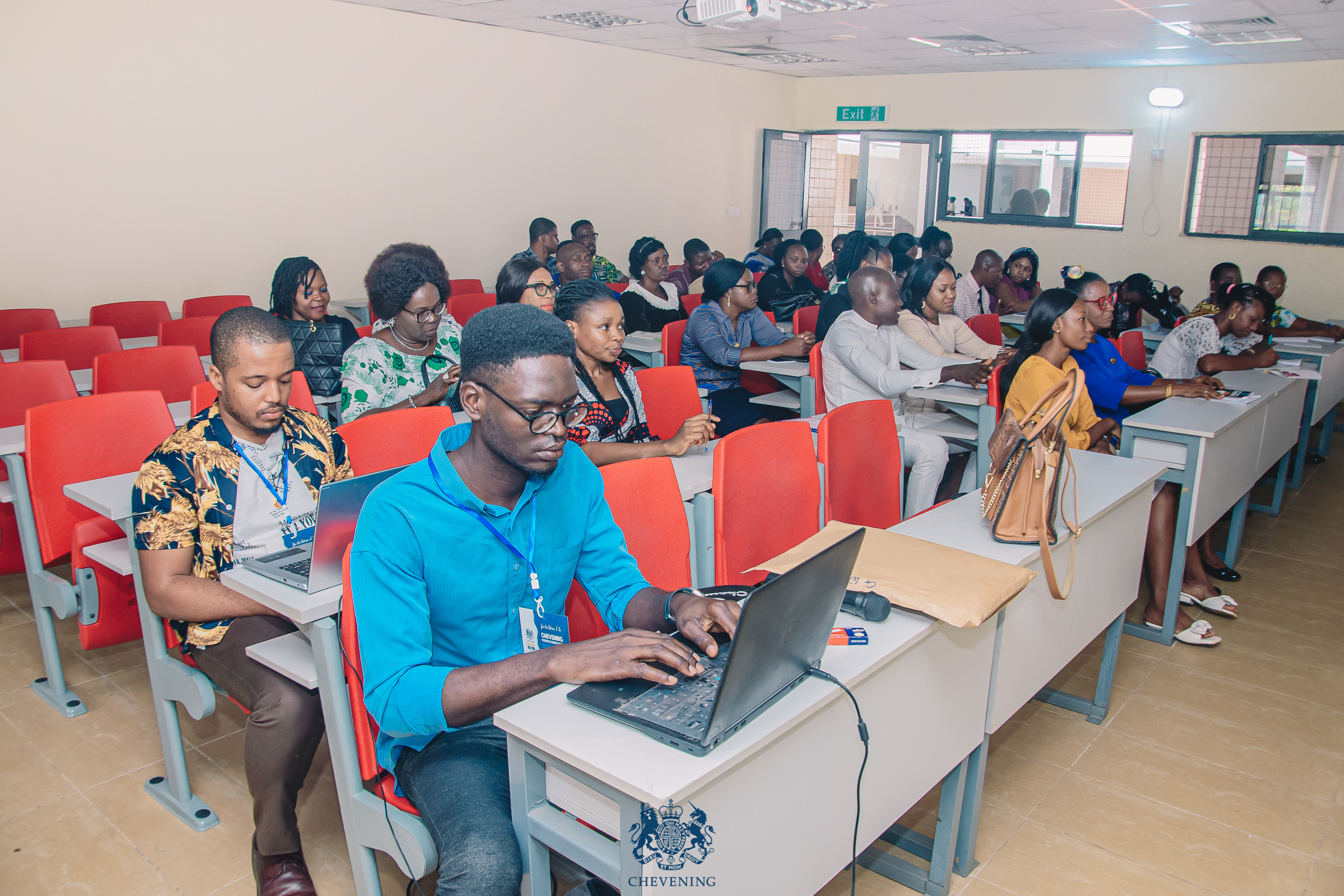 LearnLink team working with clients on a capacity-building programme